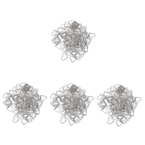Lurrose 4 Sätze Liebe Büroklammer Größe Büroklammern Papierklammern Papierverschlüsse Geformt Herz Kleine Büroklammern Clip Neuheit Büroklammer Büroklammern Süß Metall Silver 100 Stück * 4 Lurrose 4 Sätze Liebe Büroklammer Größe Büroklammern Papierklammern Papierverschlüsse Geformt Herz Kleine Büroklammern Clip Neuheit Büroklammer Büroklammern Süß Metall Silver 100 Stück * 4 von Lurrose