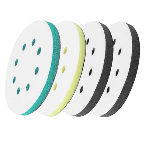 Lurrose 4 Stücke Schaumstoff-Schleifpad runde Pads für Schleifmaschinen weiche Schnittstellenpads zum Schleifen Schleifpads aus Schaumstoff mit weicher Dichte Schleifpads für Holz Schwamm Lurrose 4 Stücke Schaumstoff-Schleifpad runde Pads für Schleifmaschinen weiche Schnittstellenpads zum Schleifen Schleifpads aus Schaumstoff mit weicher Dichte Schleifpads für Holz Schwamm von Lurrose
