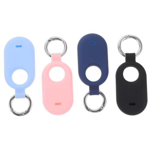 Lurrose 4Stücke Teiliges Gehäuse Mit Metallring Für Smarttag Schutzabdeckung Für Tracer Langlebig Kratzfest von Lurrose