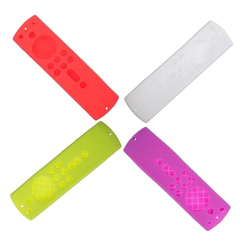 Lurrose 4Stücke Teiliges Silikon Schutzgehäuse für Stick Fernbedienung rutschfest Stoßabsorbierend Farbenfrohe Hüllen für Besseren Schutz Sichtbarkeit Einfache Installation Lurrose 4Stücke Teiliges Silikon Schutzgehäuse für Stick Fernbedienung rutschfest Stoßabsorbierend Farbenfrohe Hüllen für Besseren Schutz Sichtbarkeit Einfache Installation von Lurrose