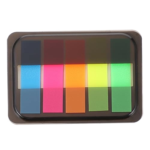 Lurrose 5 Schachteln mit Haftnotizen Fluoreszierende Leuchtende Farben Selbstklebende Index-etiketten Gebrauchsfertige Notizblöcke Lurrose 5 Schachteln mit Haftnotizen Fluoreszierende Leuchtende Farben Selbstklebende Index-etiketten Gebrauchsfertige Notizblöcke von Lurrose