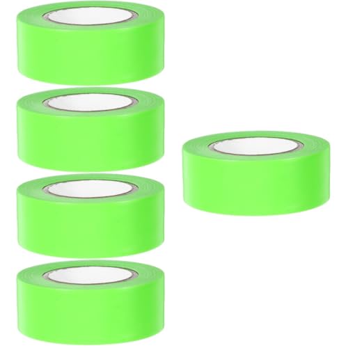 Lurrose 5 Rollen Fluoreszierendes Markierungsband Warnband Breite Grüne Klebebandstreifen Neonstreifen Fluoreszierendes Spike Klebeband Dekoration Gelb Gefärbtes Grünes Abdeckband Lurrose 5 Rollen Fluoreszierendes Markierungsband Warnband Breite Grüne Klebebandstreifen Neonstreifen Fluoreszierendes Spike Klebeband Dekoration Gelb Gefärbtes Grünes Abdeckband von Lurrose