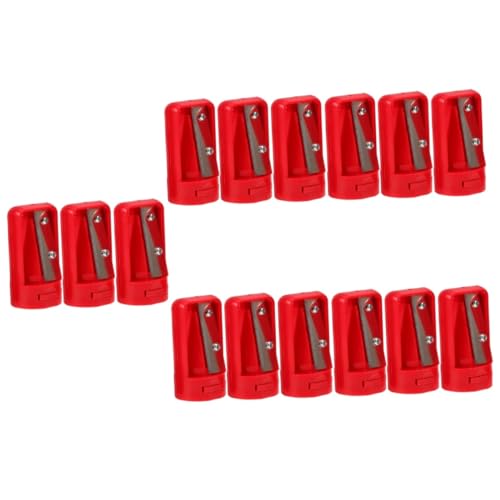 Lurrose 5 Sätze Bleistiftspitzer Briefpapier Kind Tischler Scharf Doppelt Mechanische Stifte Schreibwaren Buntstiftspitzer Schulmaterial Masse Anspitzer Plastik Rot 3 Stücke * 5 Lurrose 5 Sätze Bleistiftspitzer Briefpapier Kind Tischler Scharf Doppelt Mechanische Stifte Schreibwaren Buntstiftspitzer Schulmaterial Masse Anspitzer Plastik Rot 3 Stücke * 5 von Lurrose