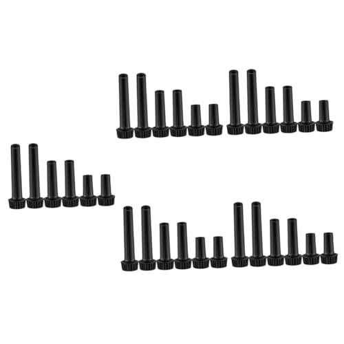 Lurrose 5 Sätze Lampenkopfgriffschalter Schwarz Twist Ändern Ersatzschalter Schlüssel Ersetzen Universal- Runden Kreisförmig Fassungsknopf Für Stehlampe Lampenteil Plastik 6 Stück * 5 Lurrose 5 Sätze Lampenkopfgriffschalter Schwarz Twist Ändern Ersatzschalter Schlüssel Ersetzen Universal- Runden Kreisförmig Fassungsknopf Für Stehlampe Lampenteil Plastik 6 Stück * 5 von Lurrose