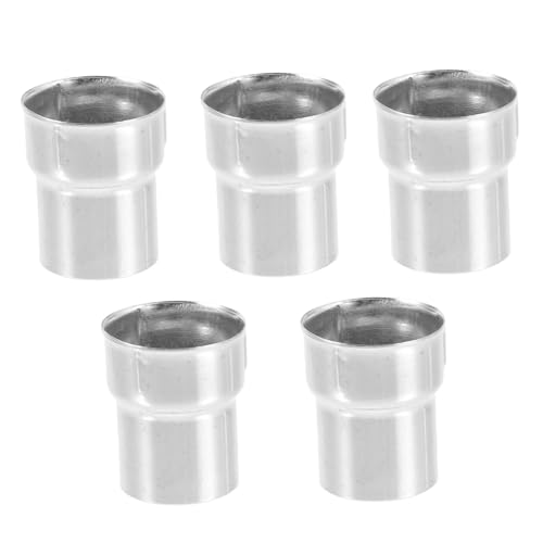 Lurrose 5 Stück Magnetron-Antennenkappe Mikrowellen -Spritzschutz eng Mikrowellenabdeckung klein Deckel Ofen Teile für Mikrowellenherde Mikrowellenversorgung Eisen Silver von Lurrose