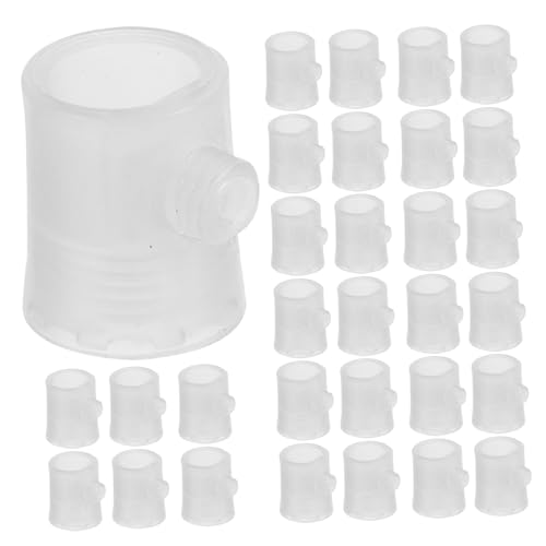 Lurrose 50 Stück Sperrdraht pendelleuchte deckenleuchten klemmbausteine Kabeldrüse Zugentlastungsstecker mit Zugentlastung Kordelzugbeschläge Plastik Transparent Lurrose 50 Stück Sperrdraht pendelleuchte deckenleuchten klemmbausteine Kabeldrüse Zugentlastungsstecker mit Zugentlastung Kordelzugbeschläge Plastik Transparent von Lurrose