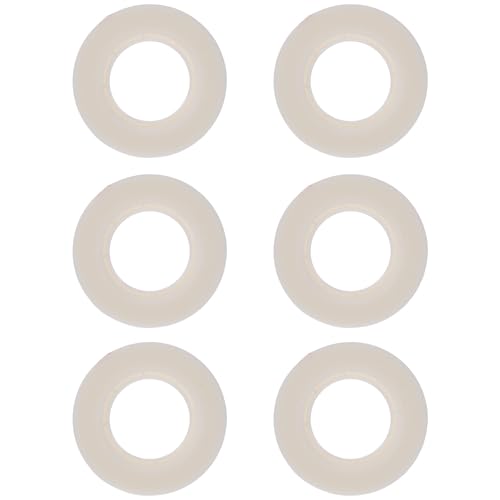 Lurrose 6 Rollen Weiß Unsichtbares Klebeband Beschriftbar Selbstklebend Klebeband für allgemeine Zwecke zur Reparatur, Etikettierung und Versiegelung von Dokumenten von Lurrose