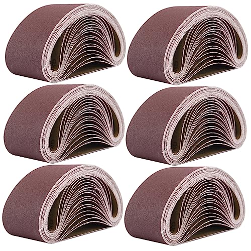 Lurrose 6 Stück Gürtel Maschinengürtel Schleifband für Schleifmaschine Schleifband 80er Körnung Schleifpads schleifenband Schleifbänder mit feiner Körnung Mini-Bandschleifer Sandpapier Lurrose 6 Stück Gürtel Maschinengürtel Schleifband für Schleifmaschine Schleifband 80er Körnung Schleifpads schleifenband Schleifbänder mit feiner Körnung Mini-Bandschleifer Sandpapier von Lurrose