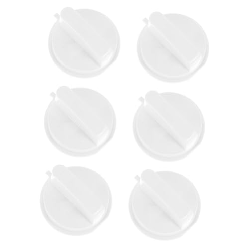Lurrose 6 Stück Mikrowellen Schalter Ersatz-bedienknopf Mikrowellen-timer-knopf Teile Und Zubehör Für Mikrowellen Knöpfe Für Mikrowellenherde Ersatzknopf Für Die Mikrowelle Weiß Plastik von Lurrose
