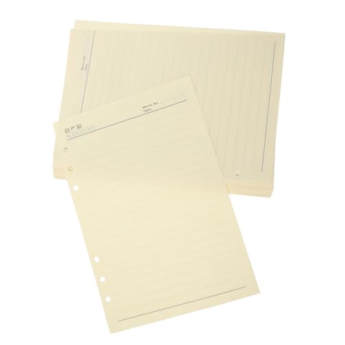 Lurrose 60 Blatt A5 Liniertes Papier Notizbucheinlagen Planer Nachfüllungen Für 6-ordner Lurrose 60 Blatt A5 Liniertes Papier Notizbucheinlagen Planer Nachfüllungen Für 6-ordner von Lurrose