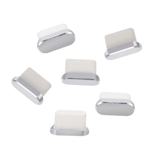 Lurrose 6Stücke Typ C Staubschutzstecker Hochwertige Stopper für Mobiltelefone Schützt Ladeanschlüsse vor Schmutz Feuchtigkeit für Typ C Lurrose 6Stücke Typ C Staubschutzstecker Hochwertige Stopper für Mobiltelefone Schützt Ladeanschlüsse vor Schmutz Feuchtigkeit für Typ C von Lurrose