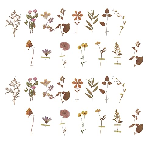 Lurrose Blumenaufkleber Pet 80 Blätter Journaling-Aufkleber Für Wohnkultur Scrapbooking Lurrose Blumenaufkleber Pet 80 Blätter Journaling-Aufkleber Für Wohnkultur Scrapbooking von Lurrose