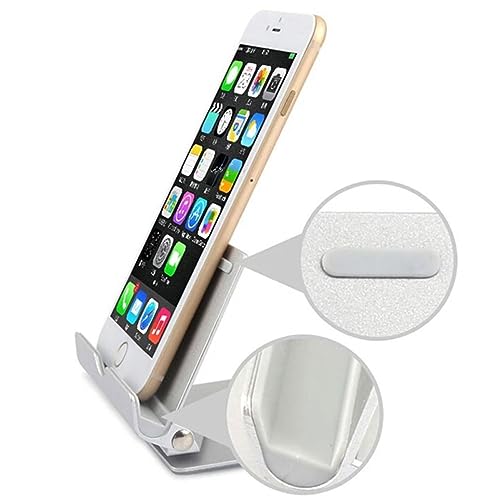 Lurrose Aluminium Tablet Halterung Drehbarer Für Smartphone Tablet Tragbar Leicht Für Schreibtisch Auto Zuhause Für Geräte von Lurrose