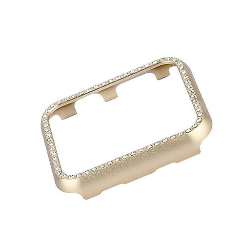 Lurrose Aluminiumlegierung Schutzgehäuse Mit Diamantdekor Für Gold Leichtes Ultradünnes Design Eleganter Metallrahmen Für Stilvolle Uhrenliebhaber von Lurrose