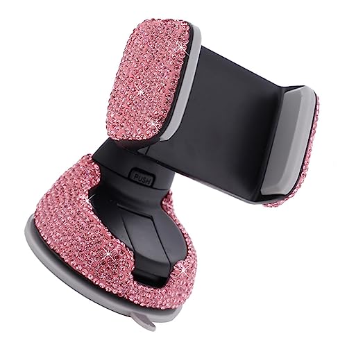 Lurrose Bling Autotelefonhalterung Verstellbar Universelles Autozubehör für Frauen Kompakte Halterung für Sicheres Fahren für GPS Navigation Multimedia Nutzung Lurrose Bling Autotelefonhalterung Verstellbar Universelles Autozubehör für Frauen Kompakte Halterung für Sicheres Fahren für GPS Navigation Multimedia Nutzung von Lurrose