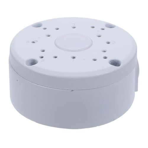 Lurrose Boxen wasserdichte Box Außenkamerahalter Wandkamerahalterung Universal Kamerahalterung Kamerahalterung Kameragehäuse Wandhalterung Weiße Aluminiumlegierung von Lurrose