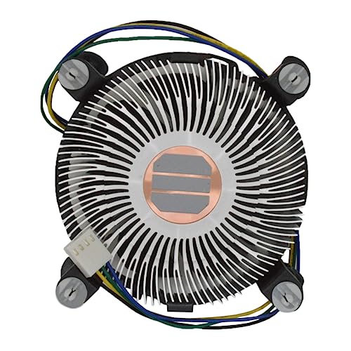 Lurrose CPU Lüfter Kühlkörper Luftkühler Low Profile CPU Kühler Kühlkörperlüfter Computerzubehör CPU Luftkühler Kühlerlüfter CPU Lüfter Computer CPU Kühler CPU Kühlkörper von Lurrose