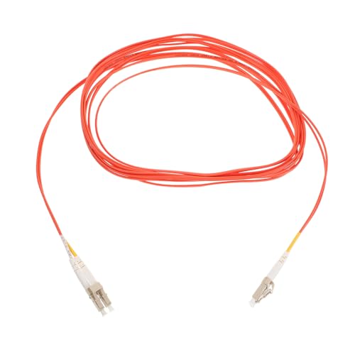 Lurrose Faser-Jumper Glasfaser optisches kabel für soundbar Konsolenkabel Faserwerkzeuge Faser -Internetkabel LWL-Patchkabel gepanzertes Kabel Faserspleißer Computerkabel PVC Orange von Lurrose