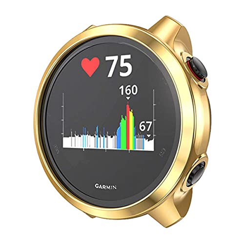 Lurrose Galvanische Schutzhülle Für Forerunner 355 Schutzhülle Für Smartwatch Schutzhülle Rahmenabdeckung Golden Lurrose Galvanische Schutzhülle Für Forerunner 355 Schutzhülle Für Smartwatch Schutzhülle Rahmenabdeckung Golden von Lurrose
