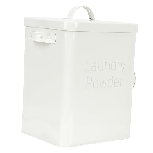 Lurrose Kasten Waschküchendekoration Und Accessoires Organisation Und Aufbewahrung Von Waschküchen Behälter Für Waschseifenspender Spender Für Waschseife Metall Weiß Eisen Container Lurrose Kasten Waschküchendekoration Und Accessoires Organisation Und Aufbewahrung Von Waschküchen Behälter Für Waschseifenspender Spender Für Waschseife Metall Weiß Eisen Container von Lurrose