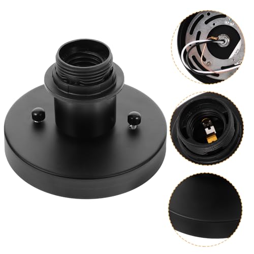 Lurrose Lampenfassung mit Ring Robustes DIY Lampenzubehör für Hängelampen und Deckenleuchten Einfache Installation Stabile Basis für Beleuchtungsprojekte Lurrose Lampenfassung mit Ring Robustes DIY Lampenzubehör für Hängelampen und Deckenleuchten Einfache Installation Stabile Basis für Beleuchtungsprojekte von Lurrose