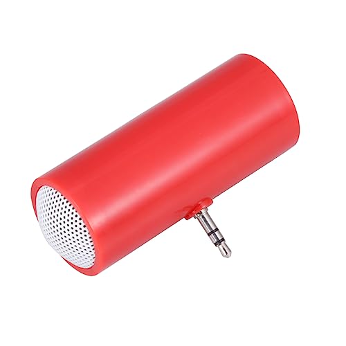 Lurrose Mini Lautsprecher Plug in Stereo Lautsprecher Für Smartphone Tablet Tragbarer USB Lautsprecher in Rot Für Freunden Lurrose Mini Lautsprecher Plug in Stereo Lautsprecher Für Smartphone Tablet Tragbarer USB Lautsprecher in Rot Für Freunden von Lurrose