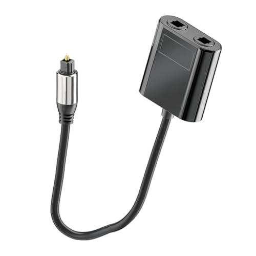 Lurrose Praktischer Audiokabel Splitter Ausgang Tragbarer Audio Splitter für Nahtlose Verbindung von CD Dvd Player Receiver für Digitale Audioquellen Lurrose Praktischer Audiokabel Splitter Ausgang Tragbarer Audio Splitter für Nahtlose Verbindung von CD Dvd Player Receiver für Digitale Audioquellen von Lurrose