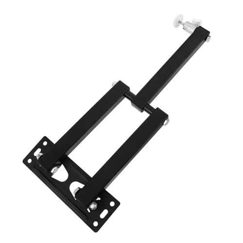Lurrose Projektorhalterung Projektorständer zur Wandmontage Regal für Beamer Projektorregal Wandhalterung für Projektorständer Aluminiumlegierung Black von Lurrose