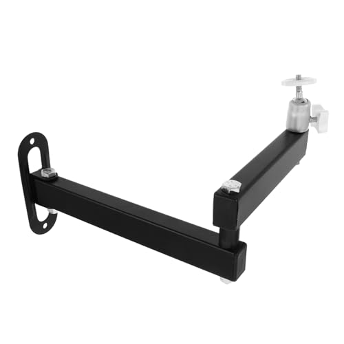 Lurrose Projektorhalterung Universal Projector Mount Projektorständer zur Wandmontage Projektorregal Wandhalterung für Projektorständer Projektor Mount Aluminiumlegierung Schwarz Lurrose Projektorhalterung Universal Projector Mount Projektorständer zur Wandmontage Projektorregal Wandhalterung für Projektorständer Projektor Mount Aluminiumlegierung Schwarz von Lurrose