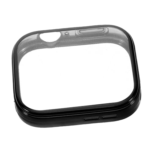 Lurrose Smartwatch-schutzhülle Zifferblattschutz Handy Uhrengehäuse Wasserdichter Hartschalenkoffer Beobachten Sie Cover TPU Black Lurrose Smartwatch-schutzhülle Zifferblattschutz Handy Uhrengehäuse Wasserdichter Hartschalenkoffer Beobachten Sie Cover TPU Black von Lurrose