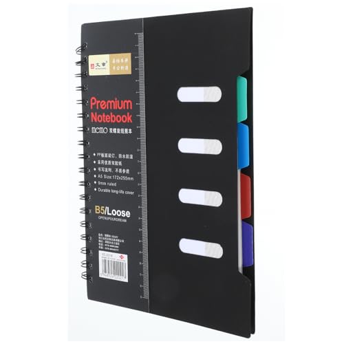 Lurrose Notizbücher Für Mehrere Fächer Für Schule Büro Geschäft Studium Besprechung Tagebuch Planer Kunststoffschale Und Bunte Karten Zufällige Farbe Lurrose Notizbücher Für Mehrere Fächer Für Schule Büro Geschäft Studium Besprechung Tagebuch Planer Kunststoffschale Und Bunte Karten Zufällige Farbe von Lurrose