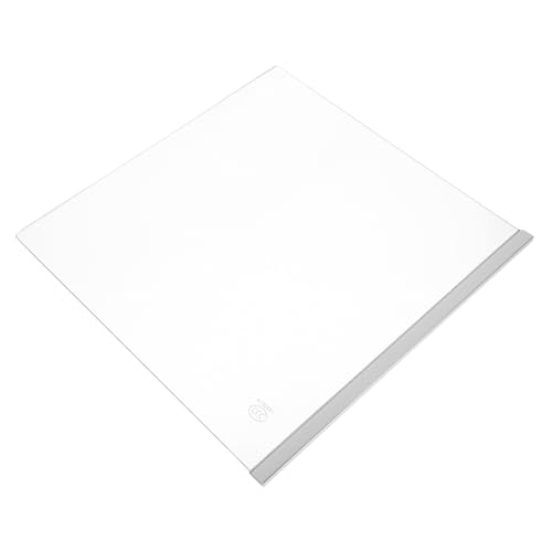 Lurrose Temperierte Glaspartition Kühlschrankteiler Klare Regaltrenner Trennwand Für Den Kühlschrank Trennzeichen Kühlschrank-abfalltrenner Transparent Gehärtetes Glas von Lurrose