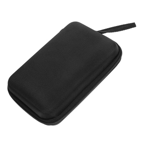 Lurrose Tragbare Aufbewahrung Tasche Kabel tragbare Kopfhörertasche tragbare Kopfhörerhülle kleine Schlüsseltasche Kleiner Kopfhörer-Organizer Eva Black von Lurrose