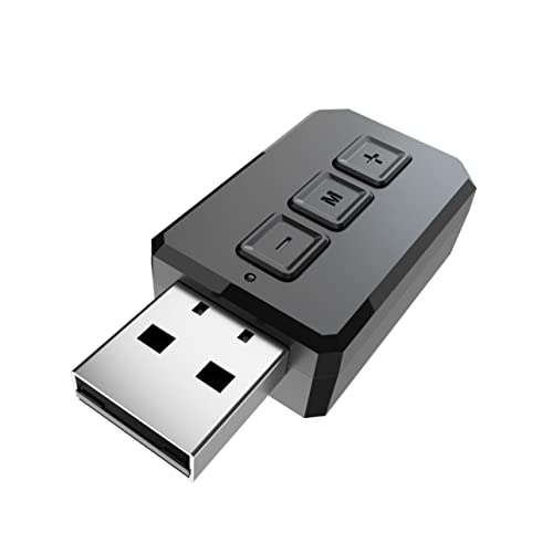 Lurrose USB Adapter Audioadapter für Game Consoles Aux Empfänger Kompatibel mit Smartphone Auto Hohe Signalübertragung Einfache Installation von Lurrose