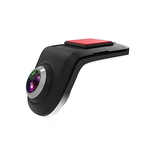 Lurrose USB Dashcam mit Nachtsicht Fahrzeugkamera mit Fahrassistenzfunktion Kompakt Unauffällig für Sicheres Fahren Zyklische Videoaufnahme von Lurrose