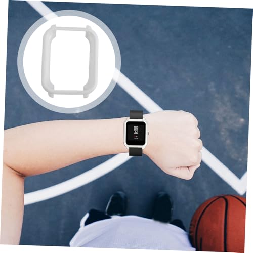 Lurrose Uhrengehäuse Goldgehäuse Schutzhülle Schutz Wasserdicht Abdeckungen Sport Ultra Smartwatch Schutzhülle Uhren Uhrenvitrine Weiß TPU Lurrose Uhrengehäuse Goldgehäuse Schutzhülle Schutz Wasserdicht Abdeckungen Sport Ultra Smartwatch Schutzhülle Uhren Uhrenvitrine Weiß TPU von Lurrose