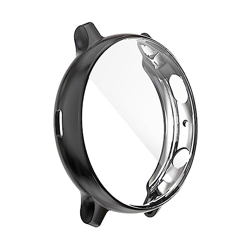 Lurrose Uhrengehäuse Schutzabdeckung Für Watch Active Schwarz Kratzfest Präzise Ausschnitte Einfache Installation Optimaler Schutz Für Smartwatch Kompatibel von Lurrose
