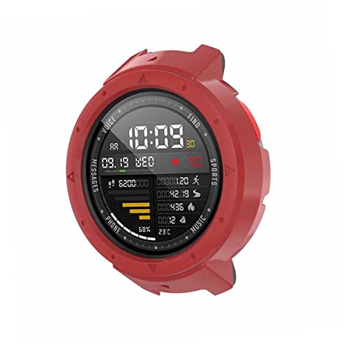 Lurrose Verge Schutzgehäuse Leicht Strapazierfähig Optimaler Schutz für Smartwatch Kompatibel mit Verge Rote Farbe Lurrose Verge Schutzgehäuse Leicht Strapazierfähig Optimaler Schutz für Smartwatch Kompatibel mit Verge Rote Farbe von Lurrose