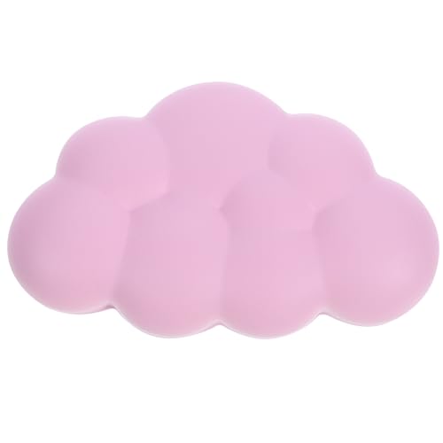 Wolken-Handgelenkauflage Für Wolkenförmige Armlehne -Handgelenkauflage Niedliche Wolken-Handballenauflage Für Einfaches Tippen Schmerzlinderung – Rosa von Lurrose