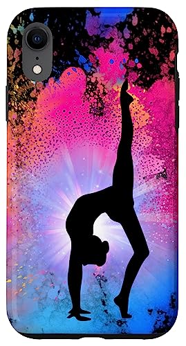 Hülle für iPhone XR Gymnastics Queen Gymnastics Handstand im Training, knallig, niedlich Hülle für iPhone XR Gymnastics Queen Gymnastics Handstand im Training, knallig, niedlich von Lush Gymnastics
