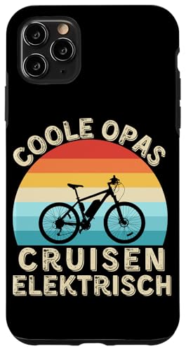 Coole Opas cruisen elektrisch – Vintage E-Bike für Großväter Hülle für iPhone 11 Pro Max Coole Opas cruisen elektrisch – Vintage E-Bike für Großväter Hülle für iPhone 11 Pro Max von Lust auf Rad