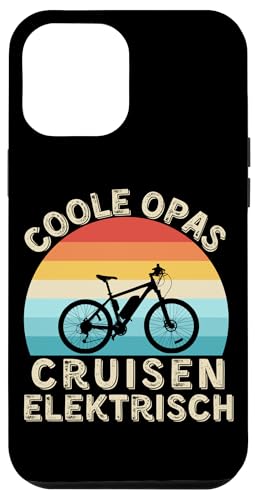 Coole Opas cruisen elektrisch – Vintage E-Bike für Großväter Hülle für iPhone 12 Pro Max Coole Opas cruisen elektrisch – Vintage E-Bike für Großväter Hülle für iPhone 12 Pro Max von Lust auf Rad