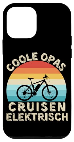 Coole Opas cruisen elektrisch – Vintage E-Bike für Großväter Hülle für iPhone 12 mini Coole Opas cruisen elektrisch – Vintage E-Bike für Großväter Hülle für iPhone 12 mini von Lust auf Rad
