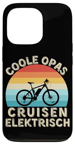 Coole Opas cruisen elektrisch – Vintage E-Bike für Großväter Hülle für iPhone 13 Pro Coole Opas cruisen elektrisch – Vintage E-Bike für Großväter Hülle für iPhone 13 Pro von Lust auf Rad