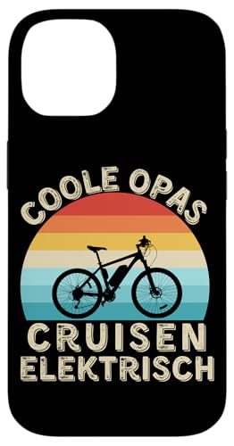 Coole Opas cruisen elektrisch – Vintage E-Bike für Großväter Hülle für iPhone 14 Coole Opas cruisen elektrisch – Vintage E-Bike für Großväter Hülle für iPhone 14 von Lust auf Rad