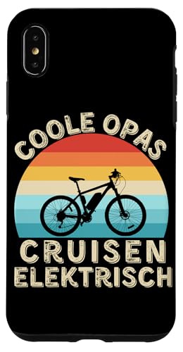Coole Opas cruisen elektrisch – Vintage E-Bike für Großväter Hülle für iPhone XS Max Coole Opas cruisen elektrisch – Vintage E-Bike für Großväter Hülle für iPhone XS Max von Lust auf Rad