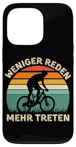 Weniger Reden Mehr Treten – Lustiges Fahrrad Vintage Sunset Hülle für iPhone 13 Pro Weniger Reden Mehr Treten – Lustiges Fahrrad Vintage Sunset Hülle für iPhone 13 Pro von Lust auf Rad