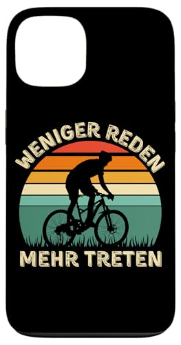 Weniger Reden Mehr Treten – Lustiges Fahrrad Vintage Sunset Hülle für iPhone 13 Weniger Reden Mehr Treten – Lustiges Fahrrad Vintage Sunset Hülle für iPhone 13 von Lust auf Rad