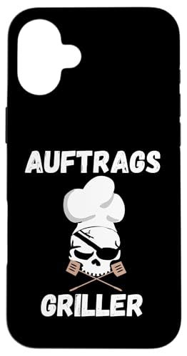 BBQ Auftragsgriller Totenkopf Griller Grillmeister Hülle für iPhone 16 Plus BBQ Auftragsgriller Totenkopf Griller Grillmeister Hülle für iPhone 16 Plus von Lustige Barbecue Grillmeister Grill