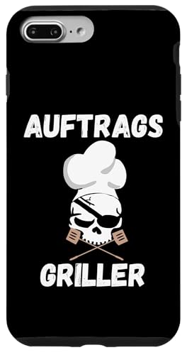 BBQ Auftragsgriller Totenkopf Griller Grillmeister Hülle für iPhone 7 Plus/8 Plus BBQ Auftragsgriller Totenkopf Griller Grillmeister Hülle für iPhone 7 Plus/8 Plus von Lustige Barbecue Grillmeister Grill